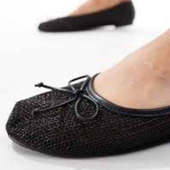 Free People Arissa Sheer Mesh Flats NWT * - Picture 2 of 3